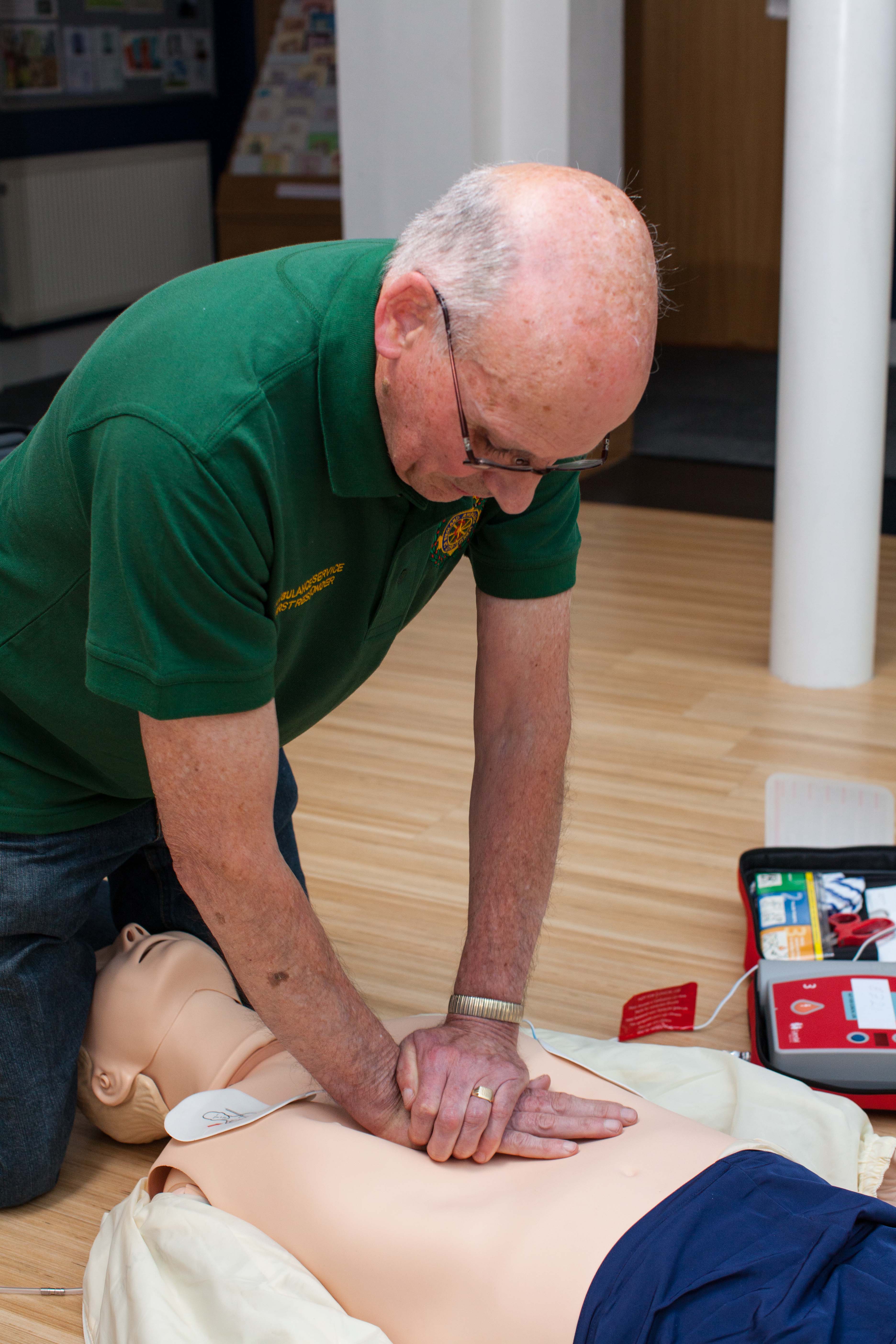 CPR practice